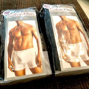 Calvin Klein Boxer Briefs (total of 8 pair) SzS